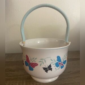 Butterfly Ceramic Basket